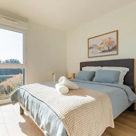 Japandi T2 Avec Terrasse Xxl Apartamento *