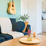 Japandi T2 Avec Terrasse Xxl Apartamento Balma